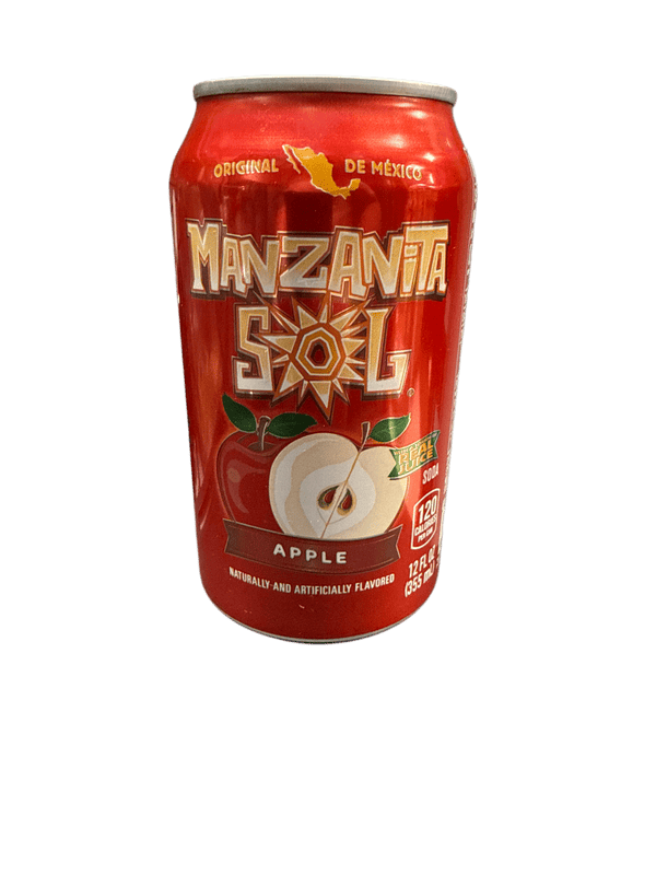 Manzanita Sol Apple Soda Can 355ML - Mexico Edition