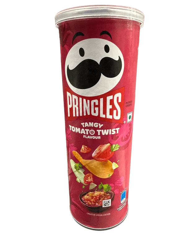 Pringles Tangy Tomato Twist Chips 102G - Malaysia Edition