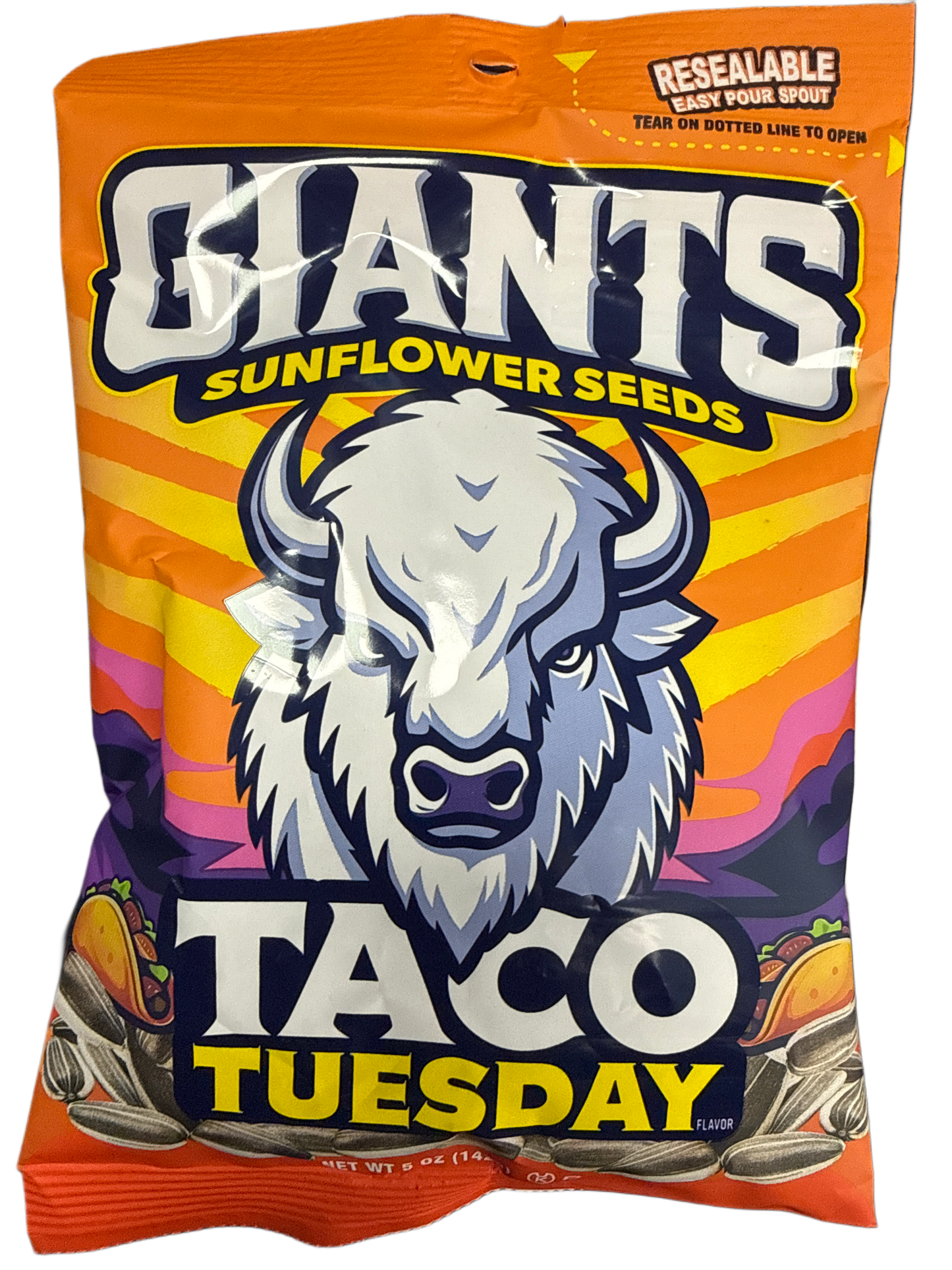 Giants Taco Tuesday Sunflower Seeds 142G - U.S Edition