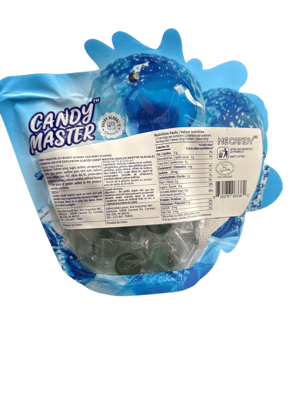 Peel & Pop Icy Burst Gummies 75G - China Edition