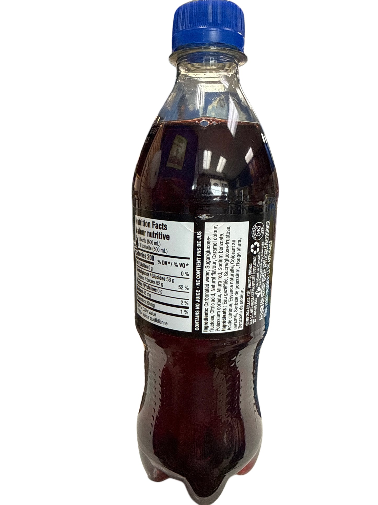 Fanta Crimson Sour Cherry Bottle 500ML - Canadian Edition