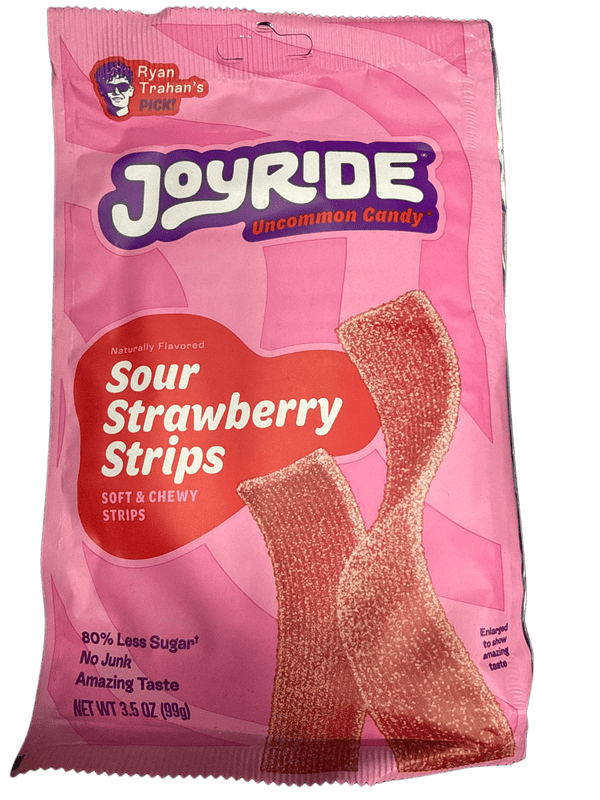 Joyride Sour Strawberry Strips 99G - U.S Edition