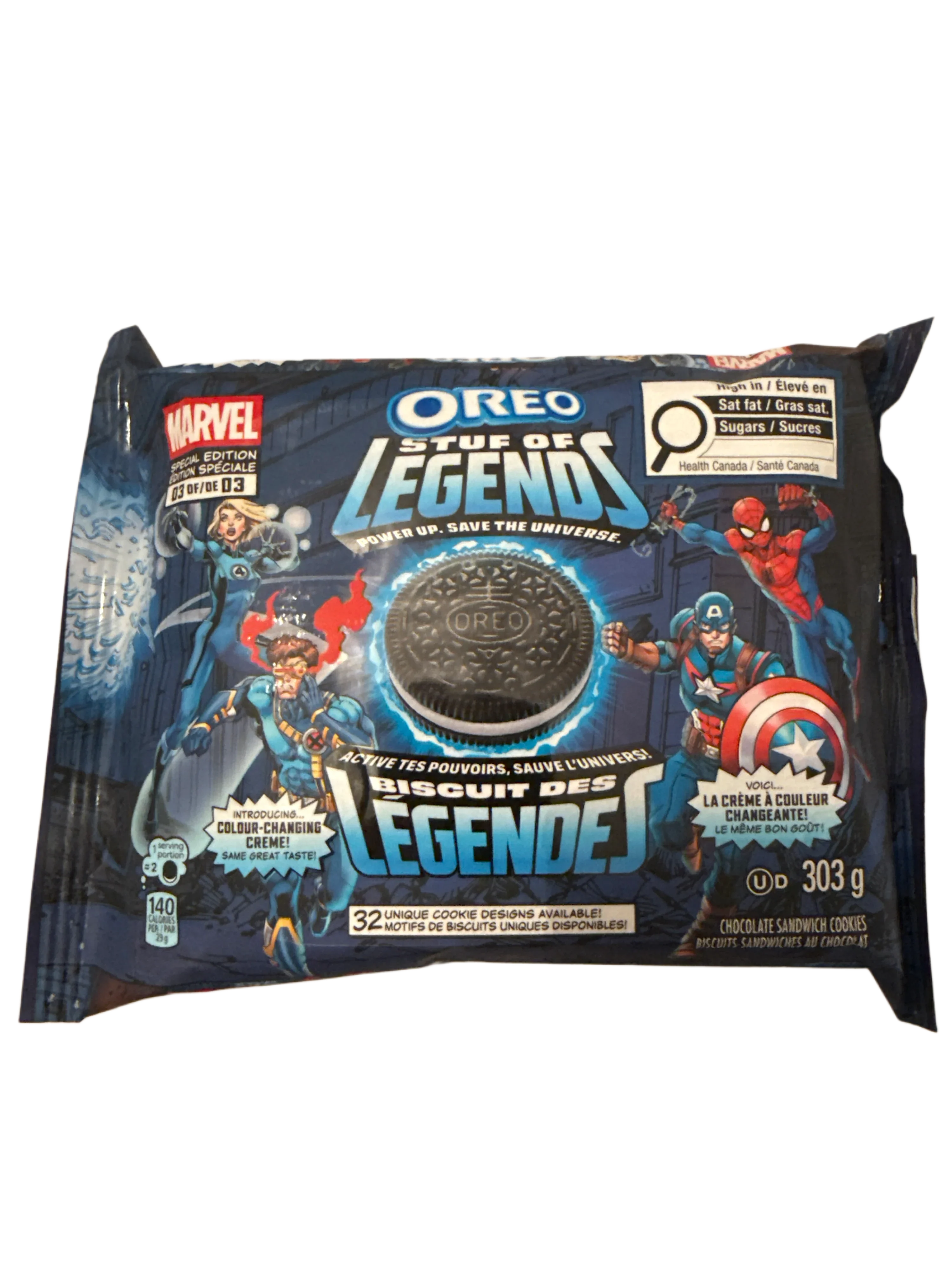 Oreo Stuf of Legends 3 of 3 303G Canada | Limited