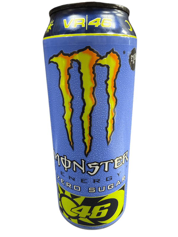 Monster Zero Sugar VR 46 Rossi Energy Drink 500ML - U.K Edition