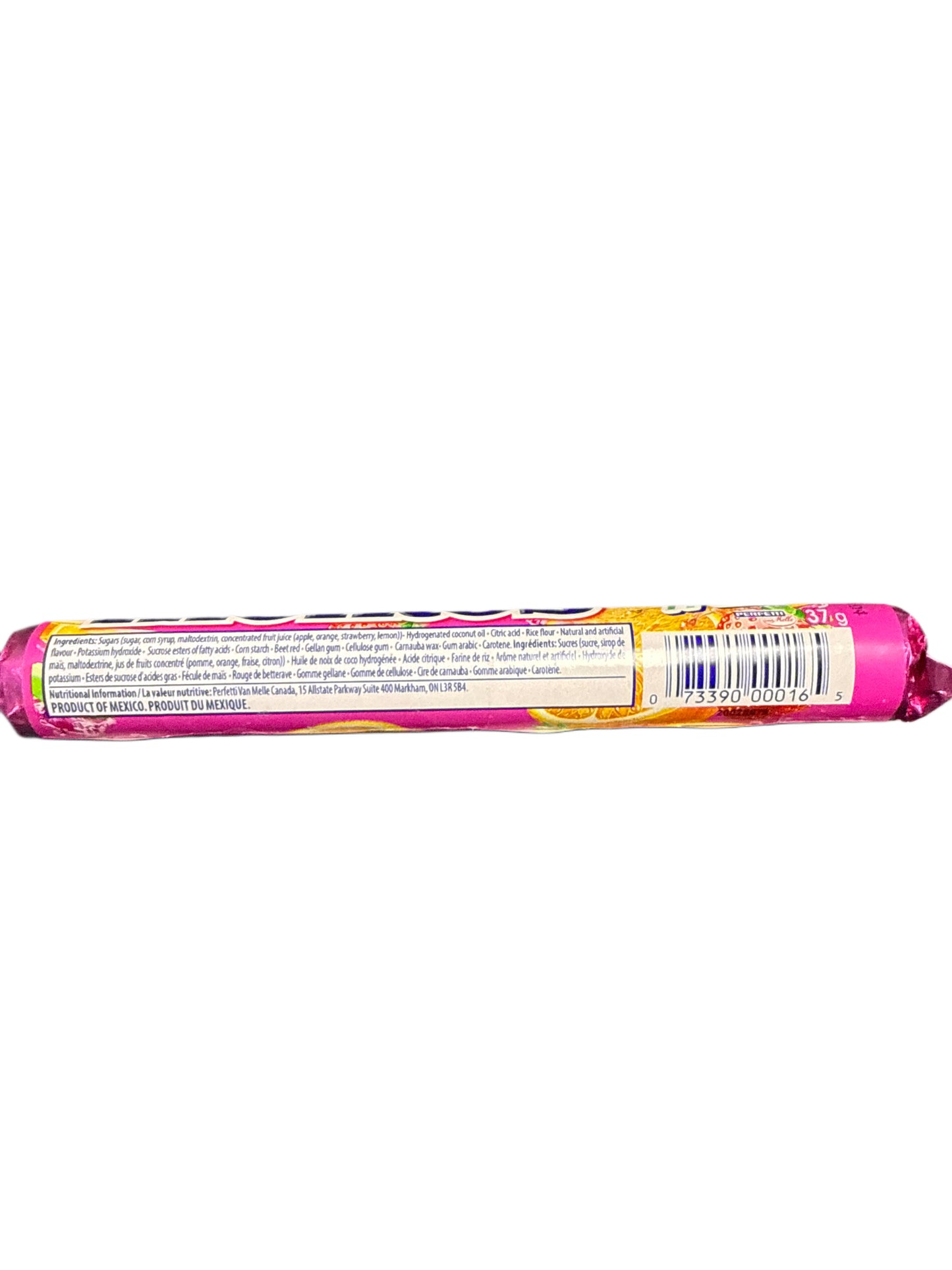 Mentos Fruit Flavored Candy 37G - Brazilian Edition