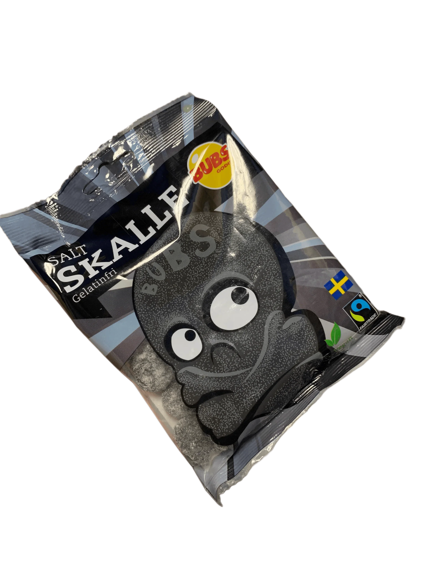 BUBS Godis Salt Skalle Candy Bag 90G - Swedish Edition