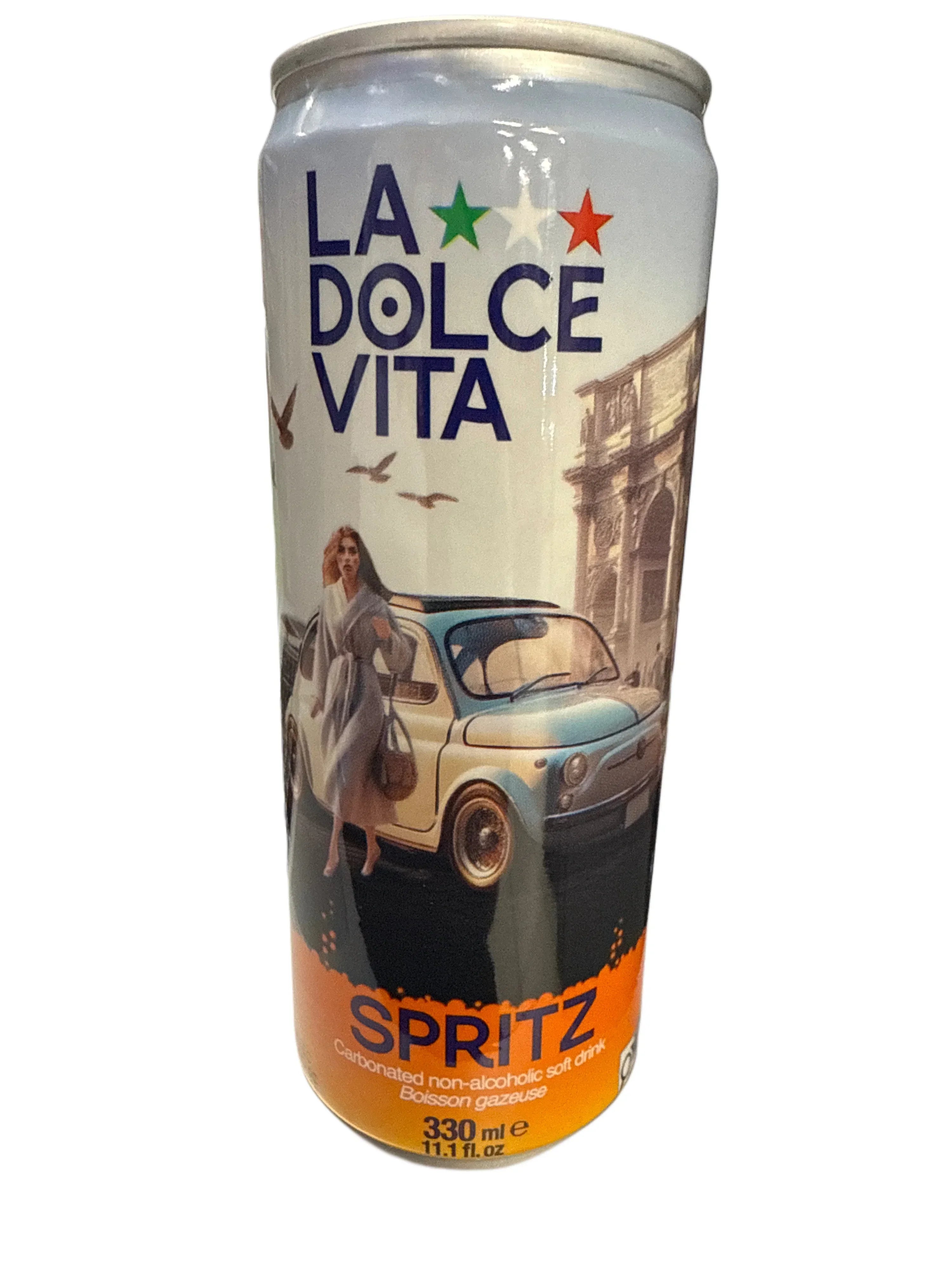 La Dolce Vita Spritz Soda 330 mL – Italian Edition