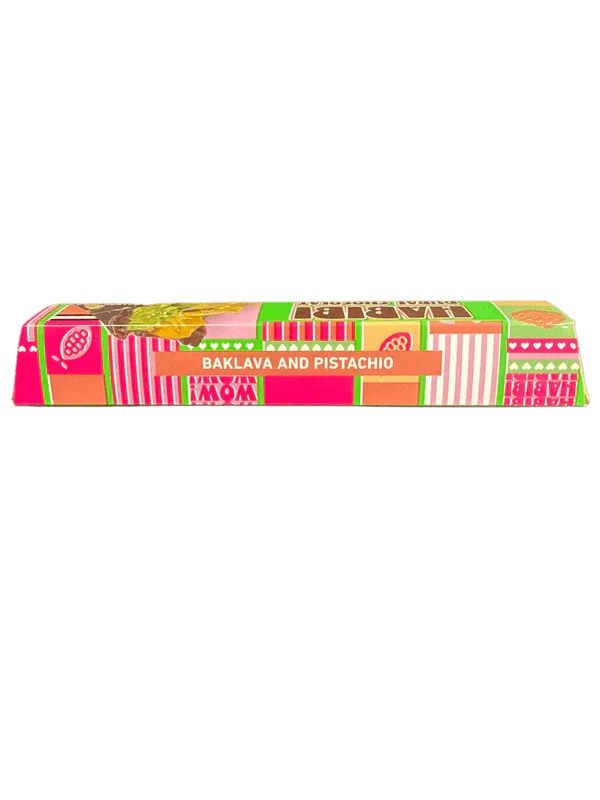 Habibi Dubai Chocolate Baklava And Pistachio Flavor 80G - U.A.E Edition