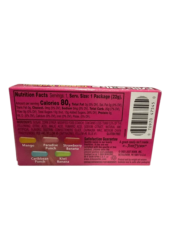 Mike And Ike Tropical Typhoon 22G - U.S Edition