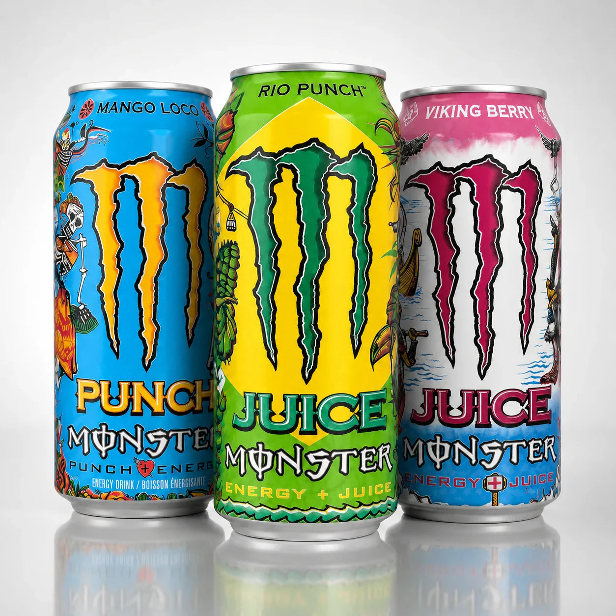 Monster Punch Tri Pack Variety Bundle Energy Drinks