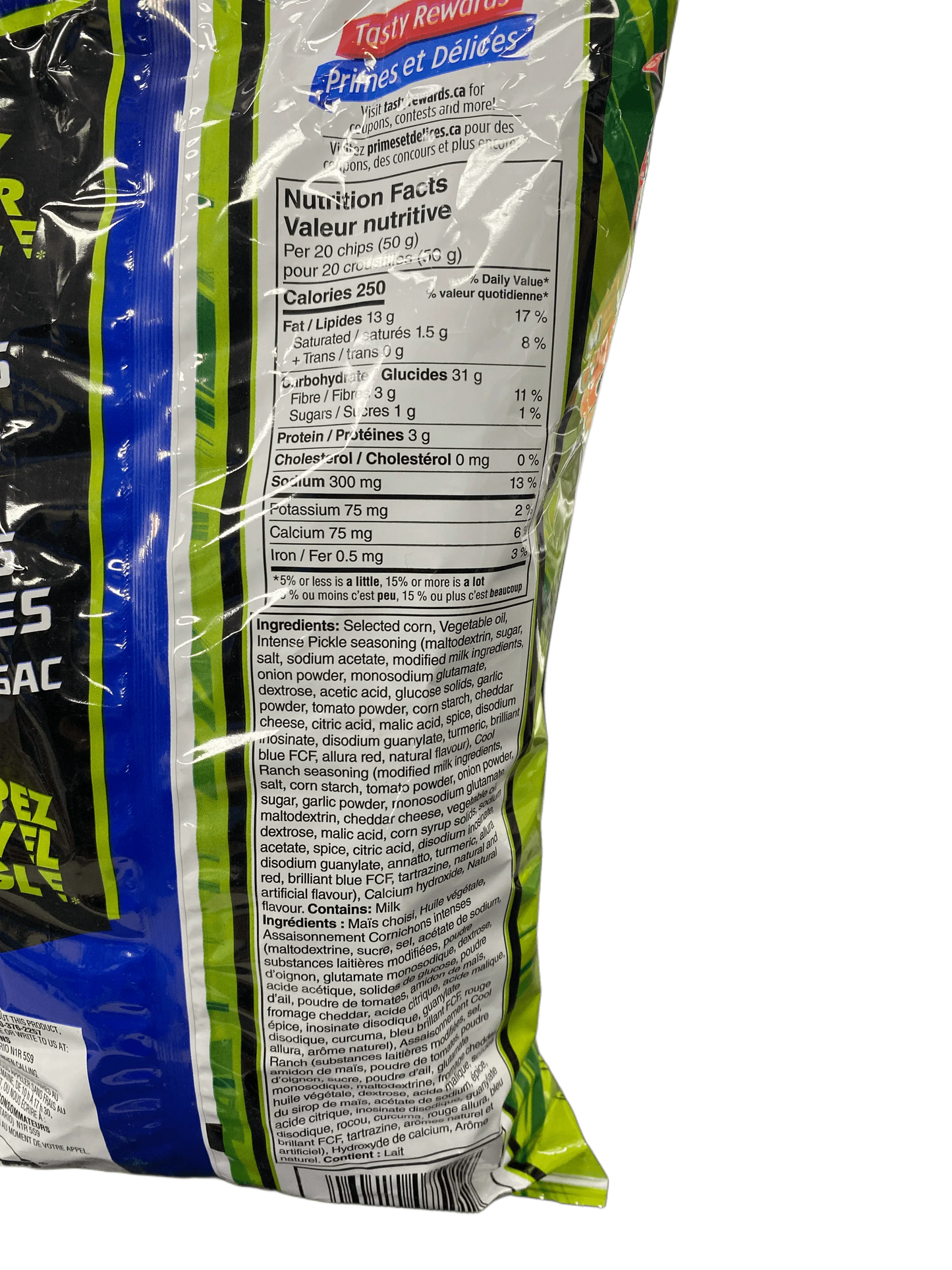 Doritos Collisions - Tangy Pickle & Cool Ranch Chips - 210G