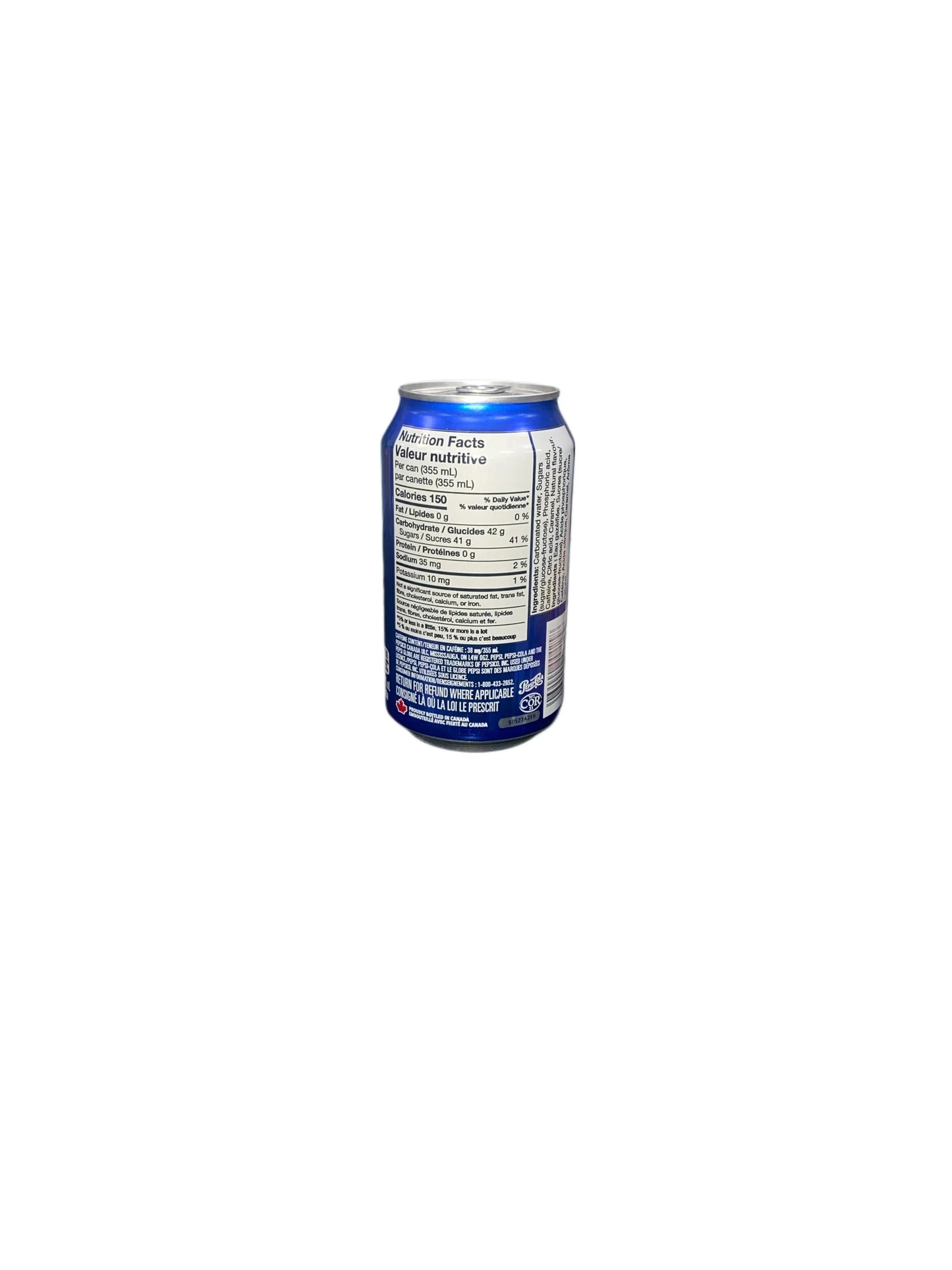 Pepsi Can 355ml – Canadian Edition