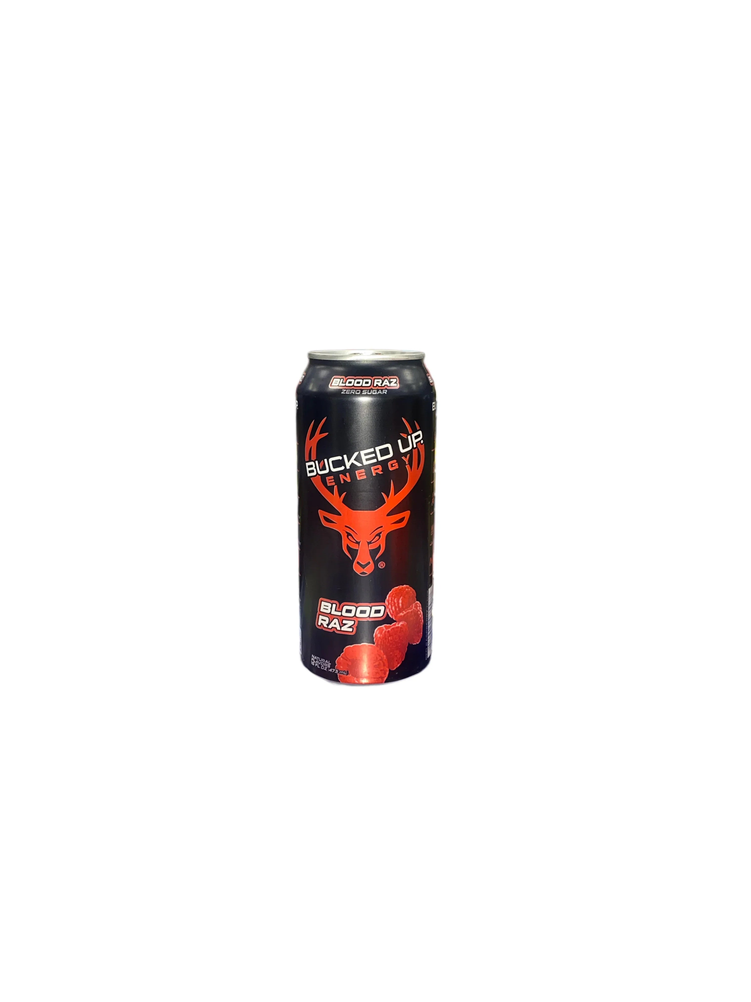 Bucked Up Energy Blood Razz Zero Sugar 473ml U.S. Edition Bucked Up Energy Blood Razz Zero Sugar 473ml U.S. Edition