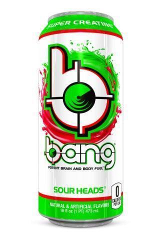 Bang Energy Drink — Sour Heads - Extreme Snacks