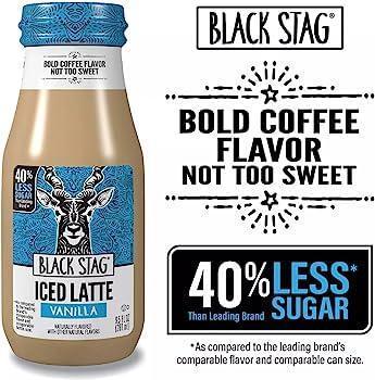 Black Stag Iced Latte Vanilla - Extreme Snacks