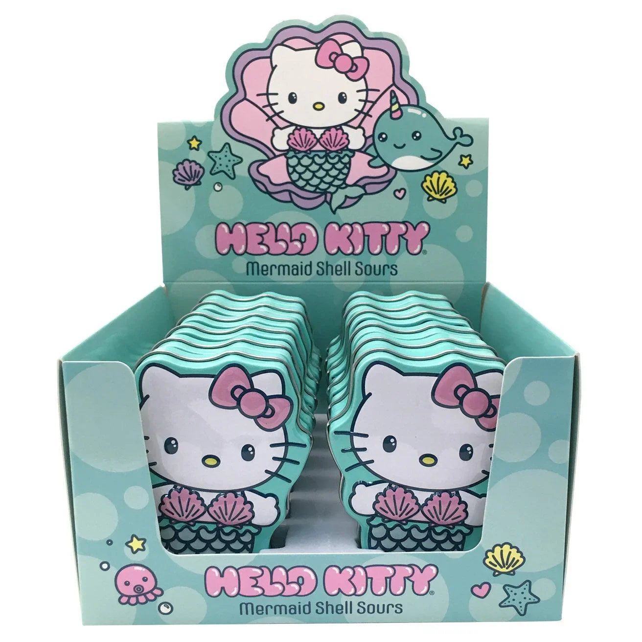 Boston America Hello Kitty Mermaid Shell Sours - Extreme Snacks