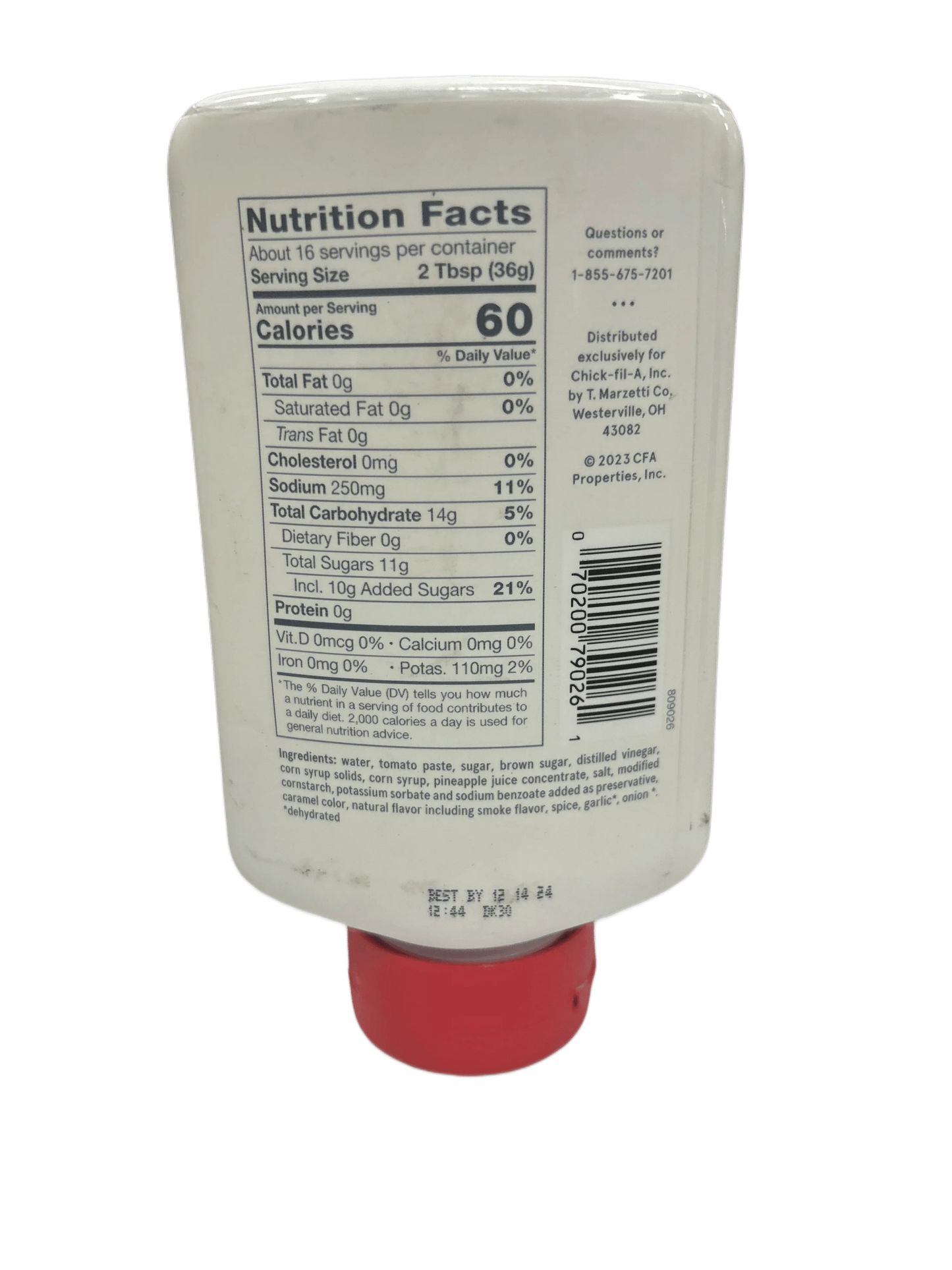Chick-Fil-A Barbeque Sauce 16OZ - Extreme Snacks