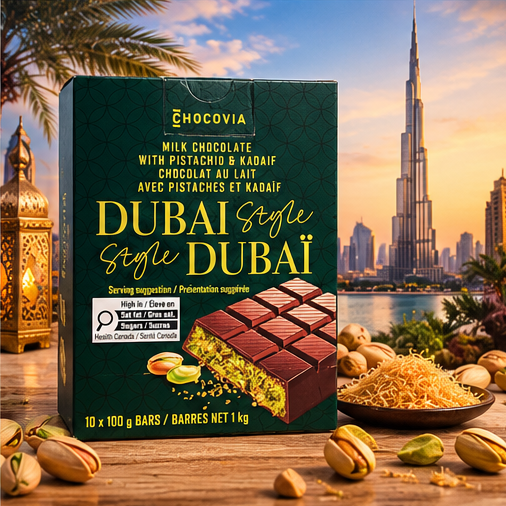 Chocovia Dubai Style 10 pack dubai lifestyle promotional image
