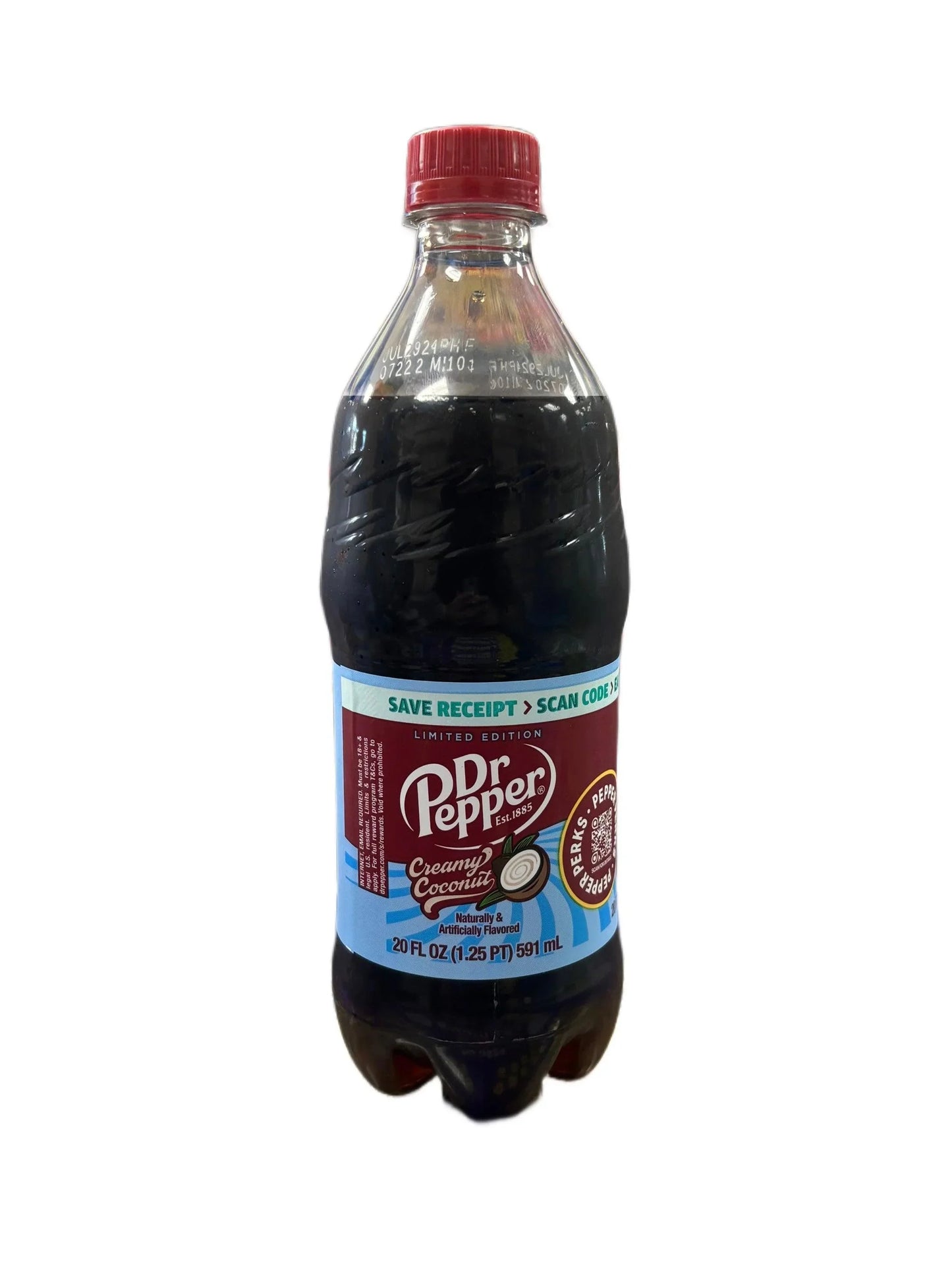 Dr. Pepper Creamy Coconut 20OZ Limited Edition - Extreme Snacks