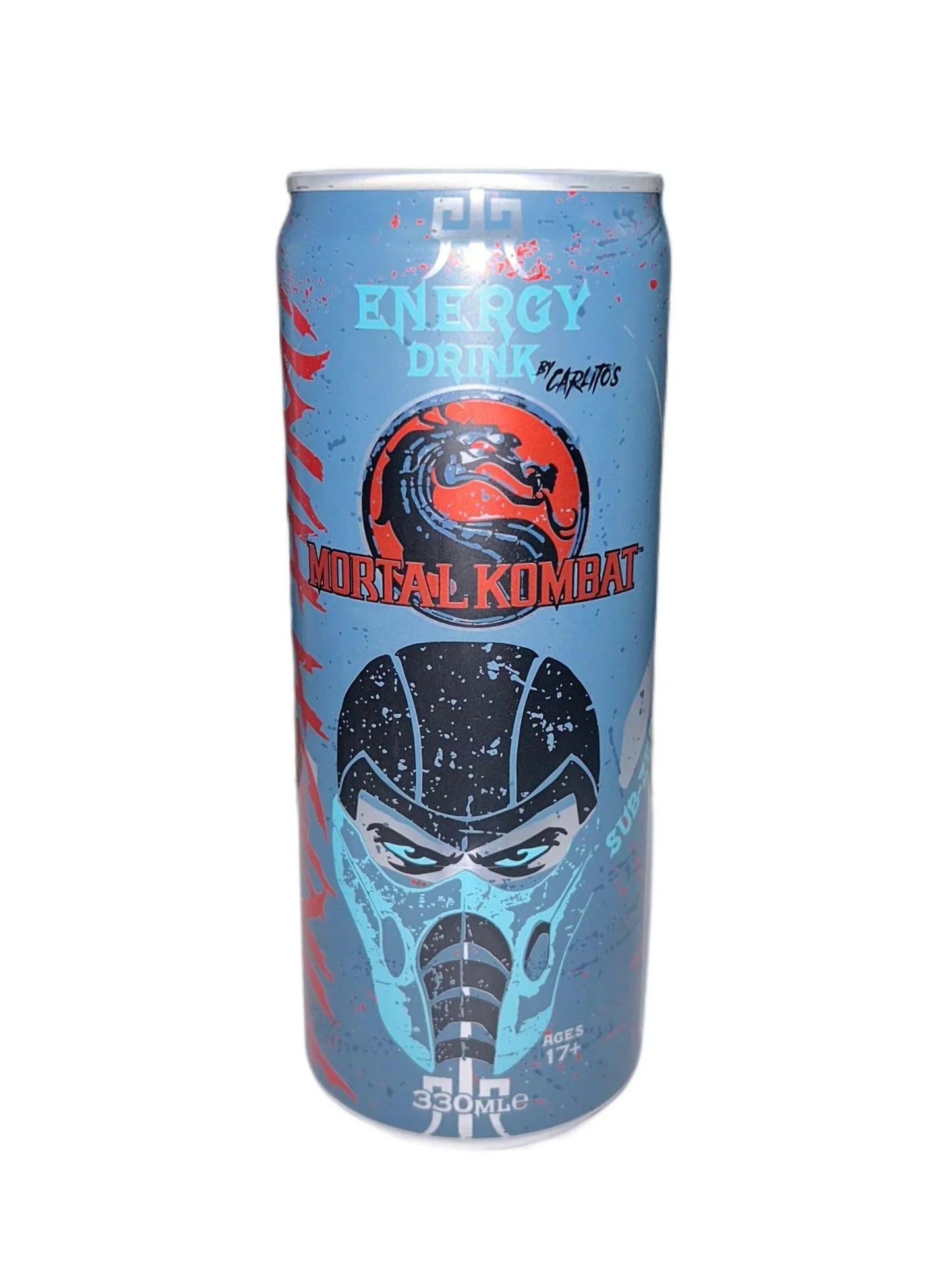 Energy Drink By Carlitos Mortal Kombat Sub-Zero 330ML - Extreme Snacks