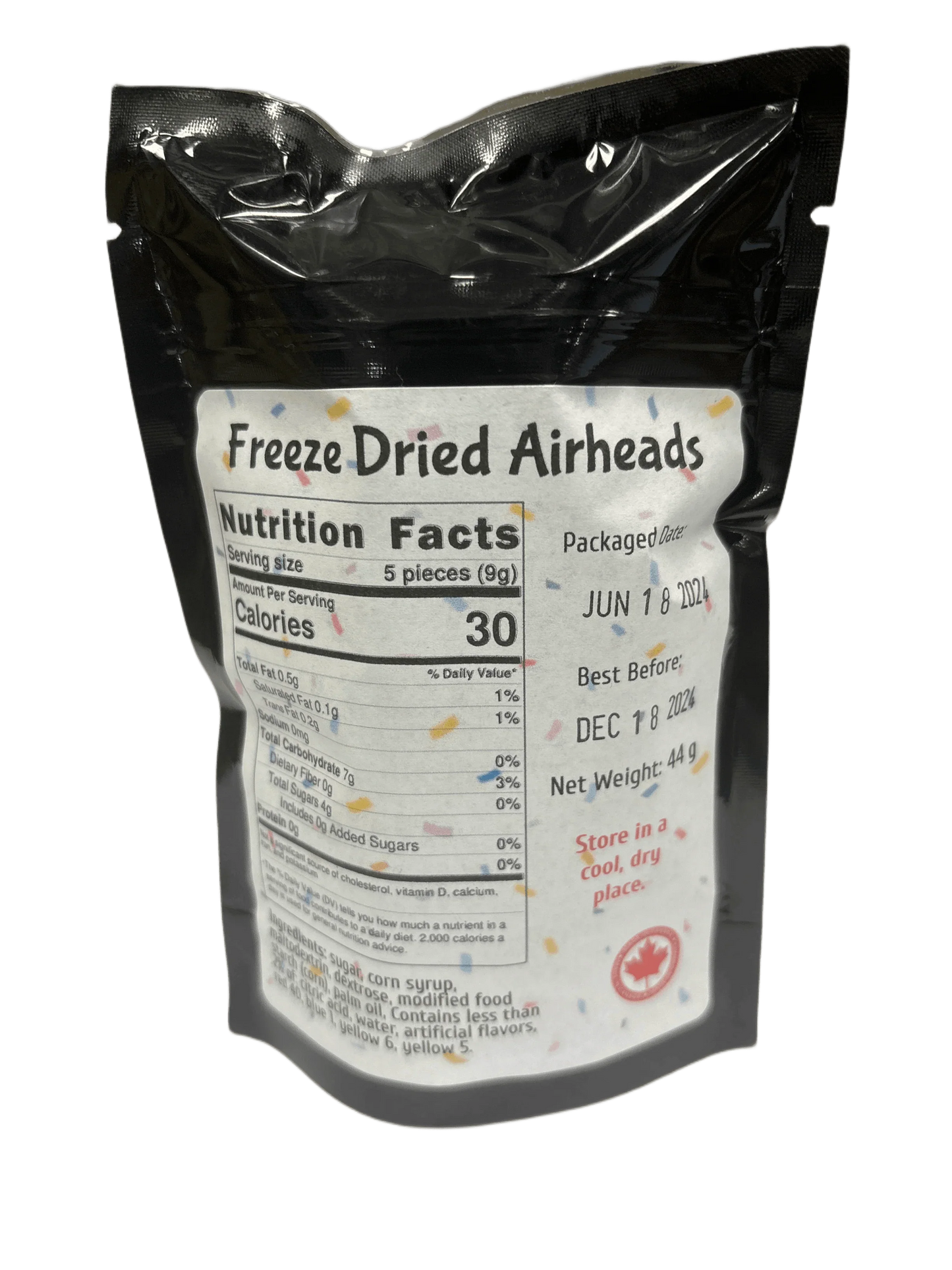 Extreme Snacks Freeze Dried Canada Day Airhead Bites - Extreme Snacks