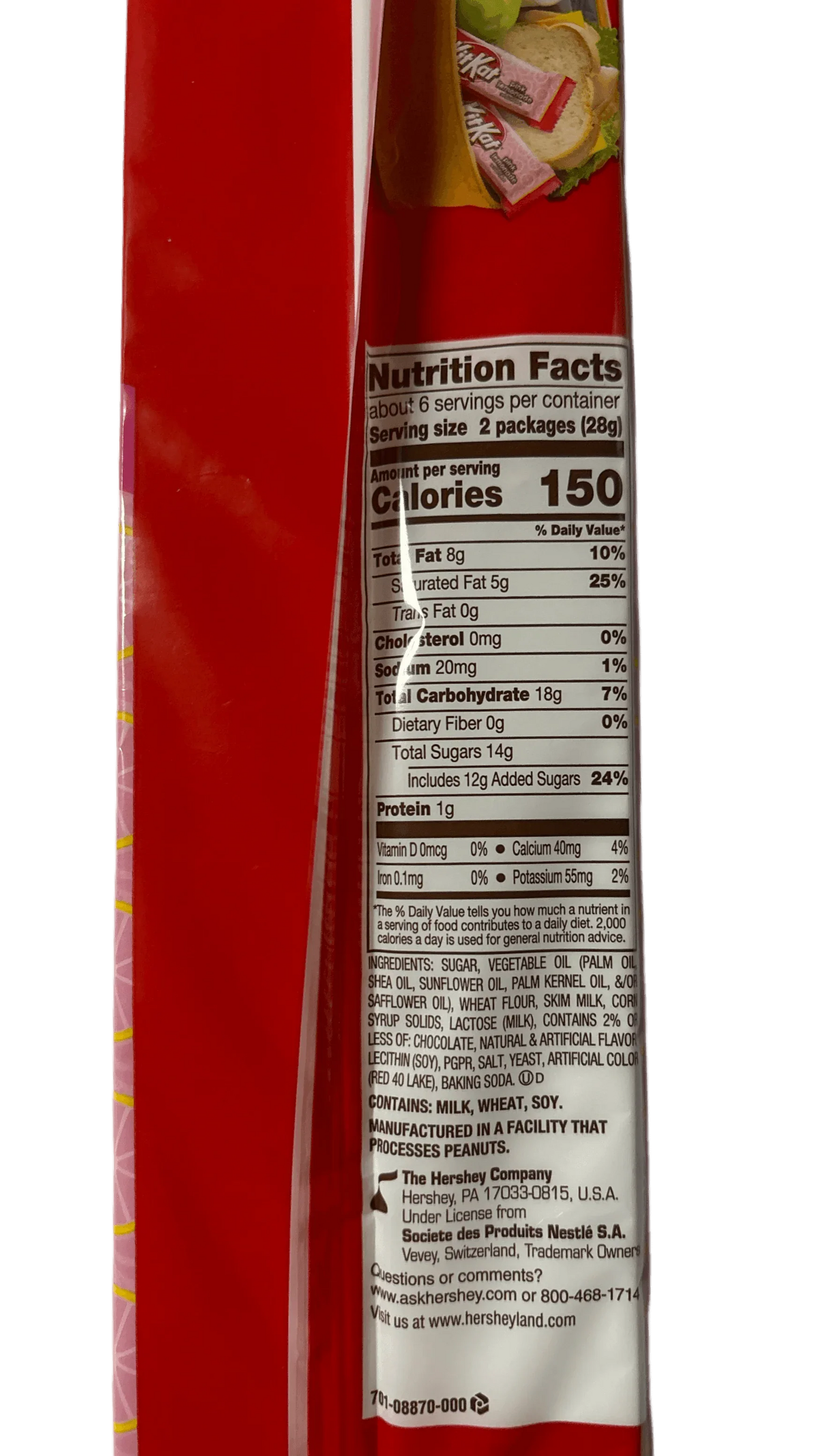 Kit Kat Snack Size Pink Lemonade Chocolate 12 Pack - 5.88OZ - Extreme Snacks