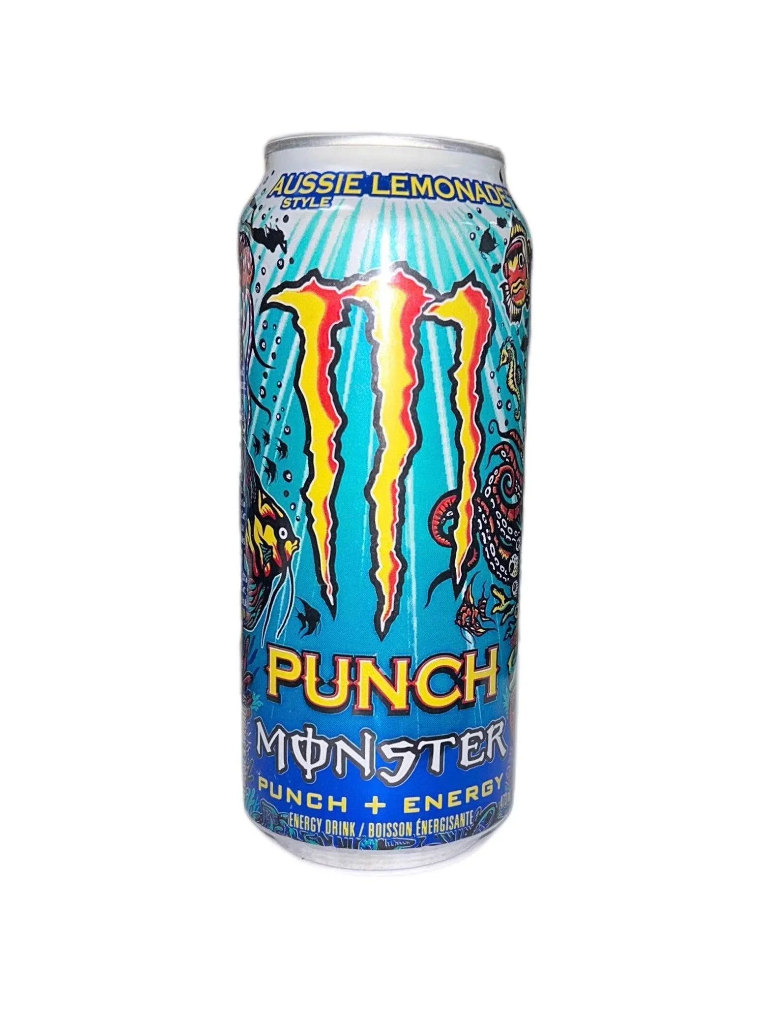 aussie monsters Monster Energy Juice Aussie Style Lemonade Can, 473 ml