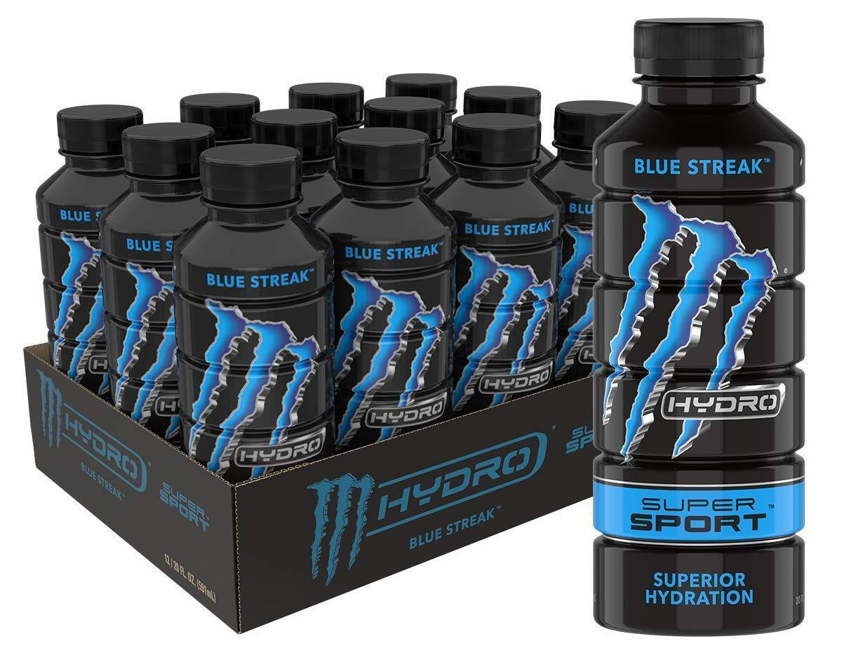 Monster Energy Hydro Super Sport Blue Streak - Extreme Snacks