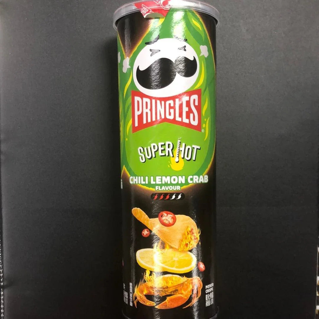 Pringles Super Hot Chili Lemon Crab China Edition - Extreme Snacks