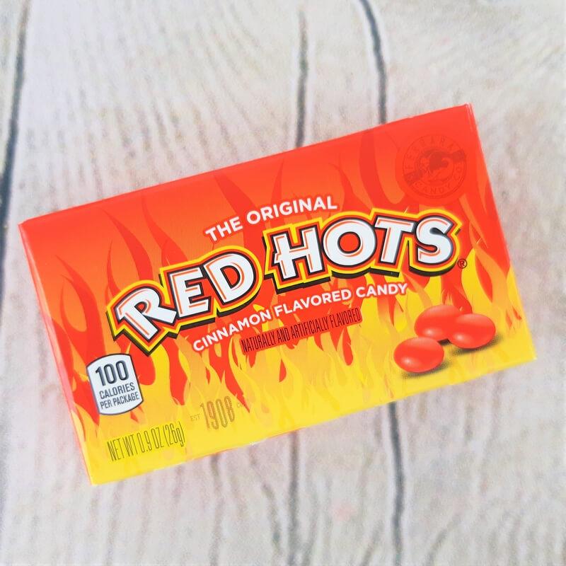 Red Hots Original Cinnamon Flavored Candy, Theater Box, 5.5 oz 