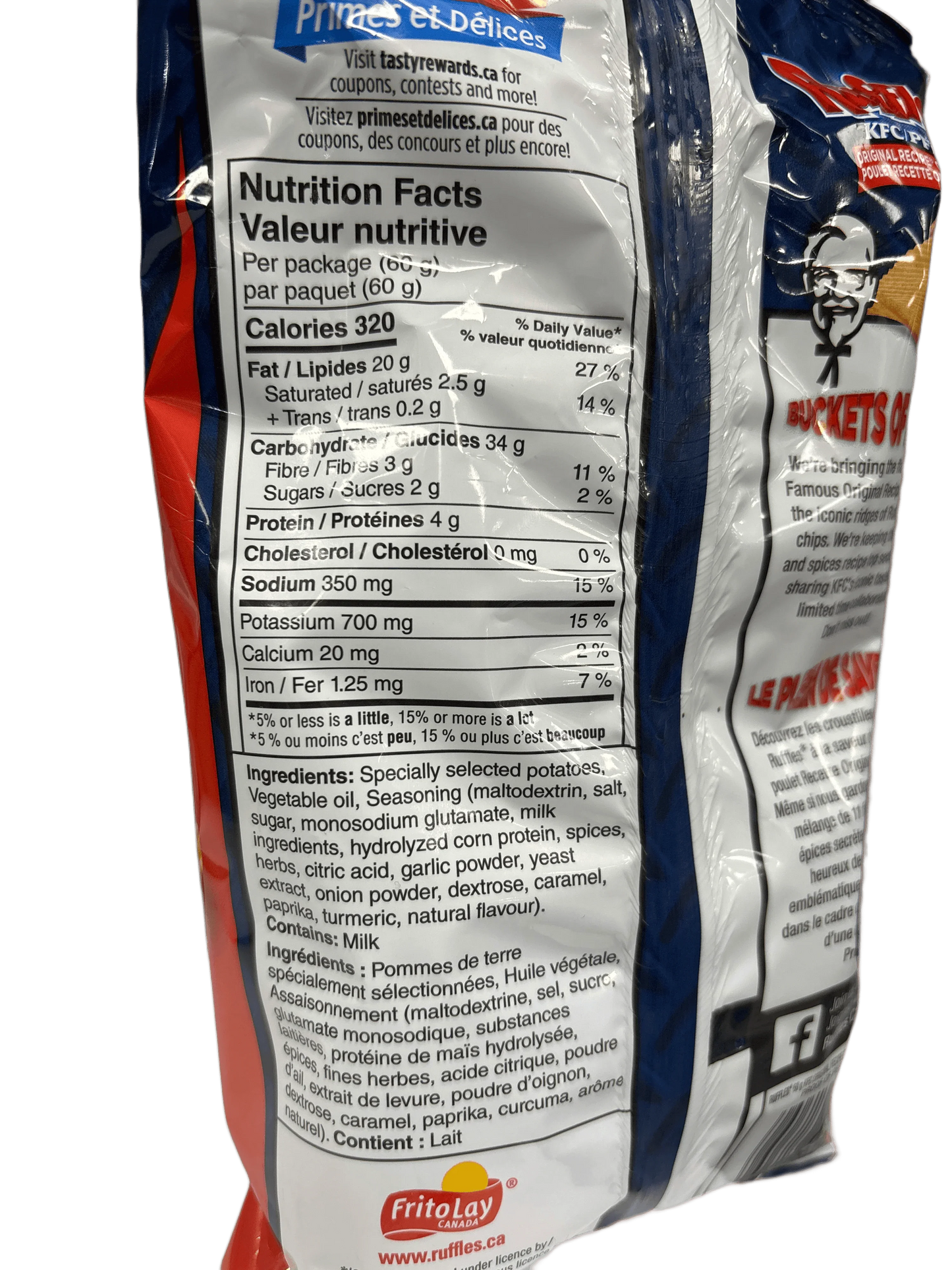 Ruffles Chips KFC Original Recipe 60G - Extreme Snacks