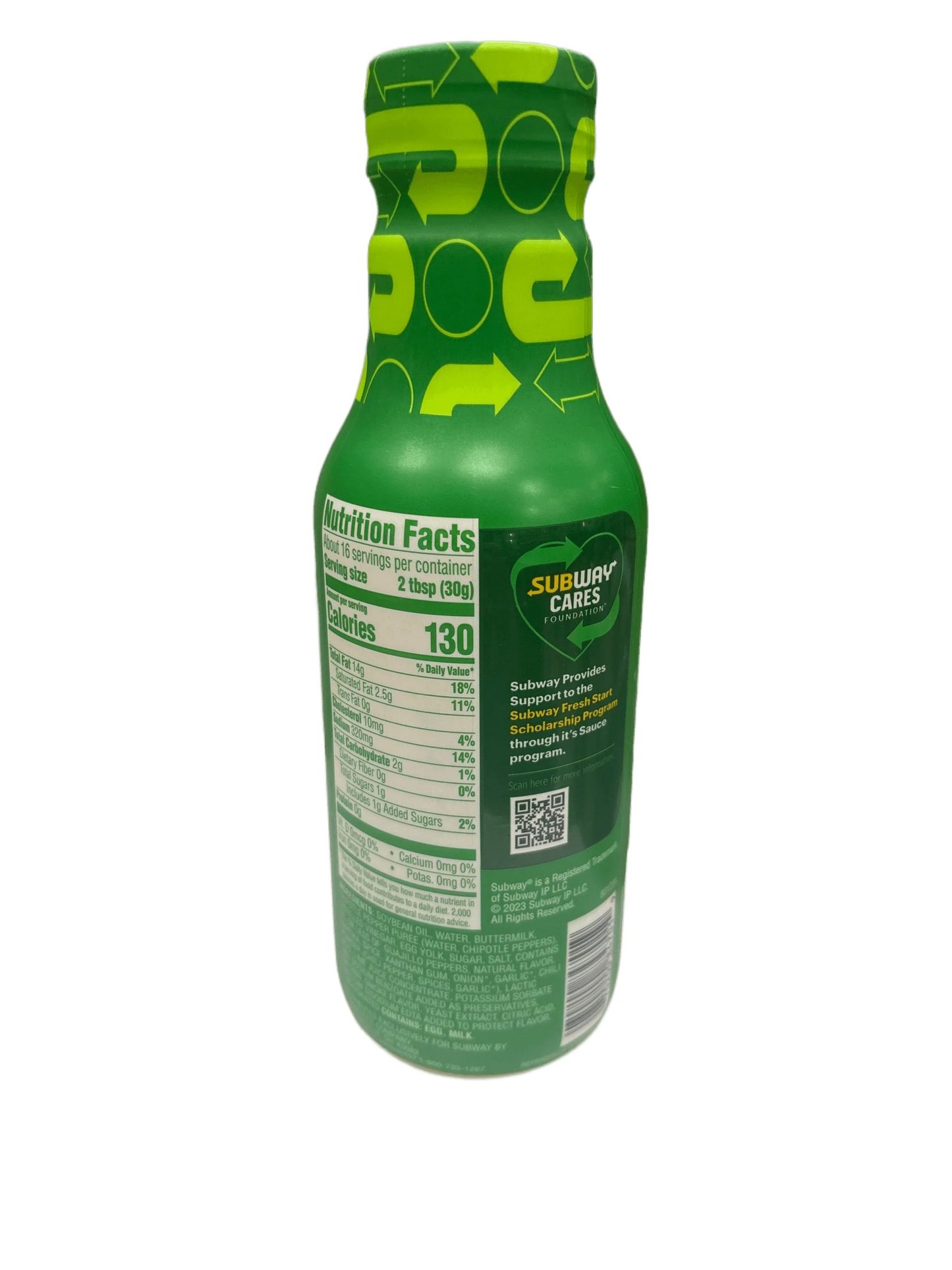 Subway Baja Chipotle Sauce 16OZ - Extreme Snacks