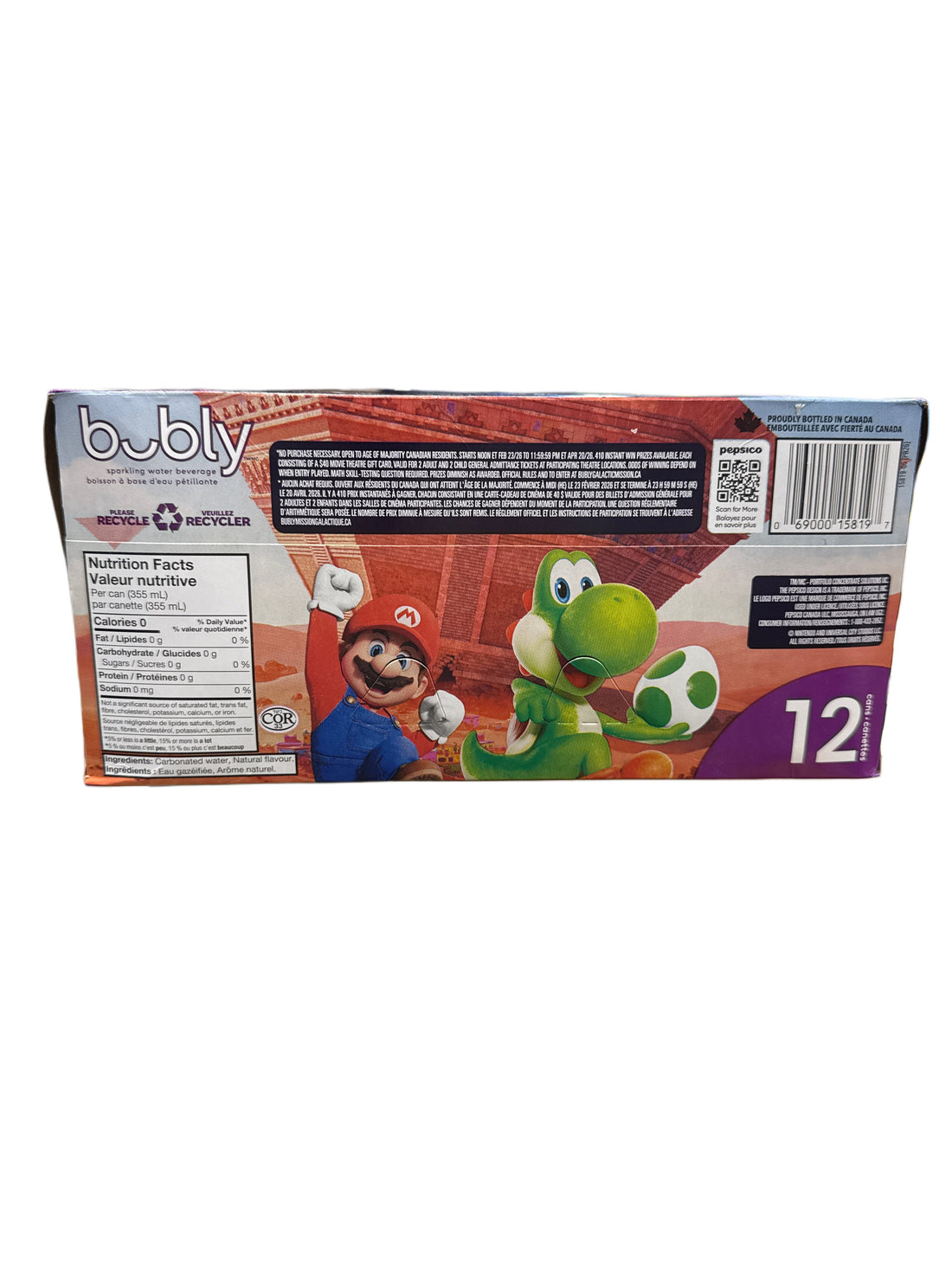 Super Mario Galaxy Limited Edition Bubly Cans: A Collector’s Drink Adventure