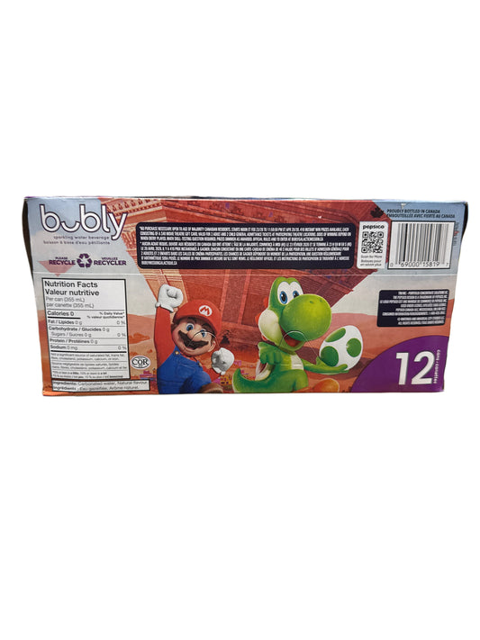 Super Mario Galaxy Limited Edition Bubly Cans: A Collector’s Drink Adventure