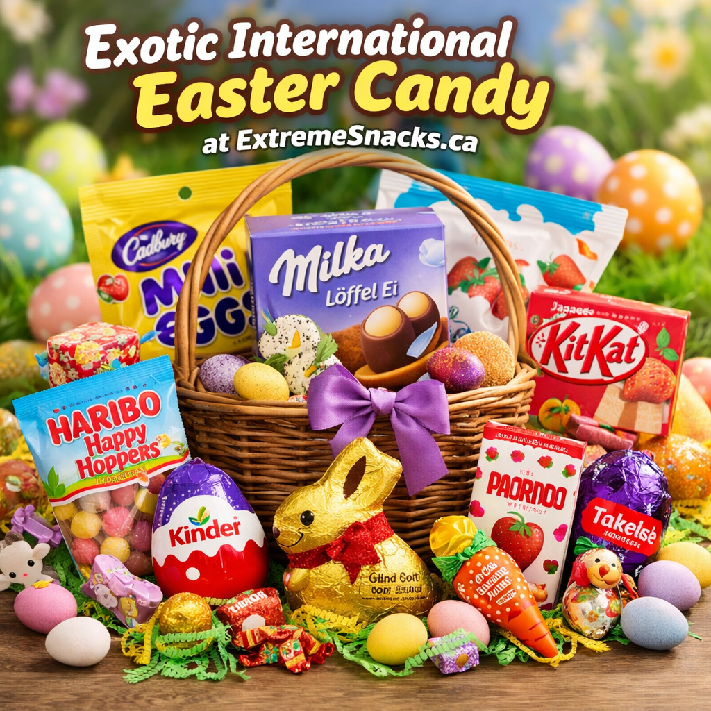 Why Shoppers Choose ExtremeSnacks.ca for Exotic International Easter Candy