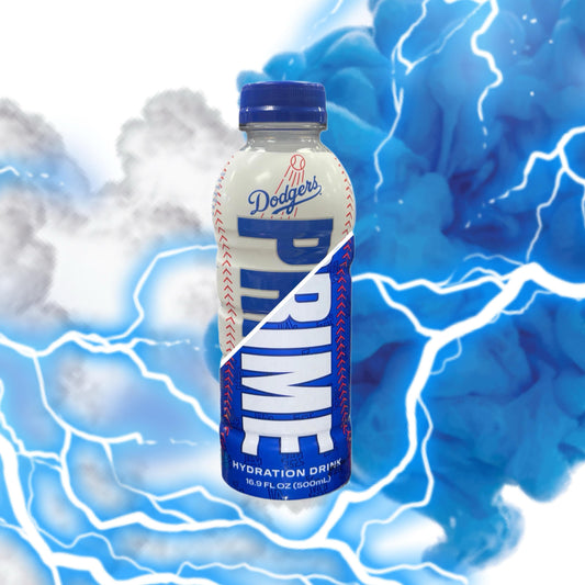 Decoding Dodgers Prime Hydration Drinks: White vs. Blue