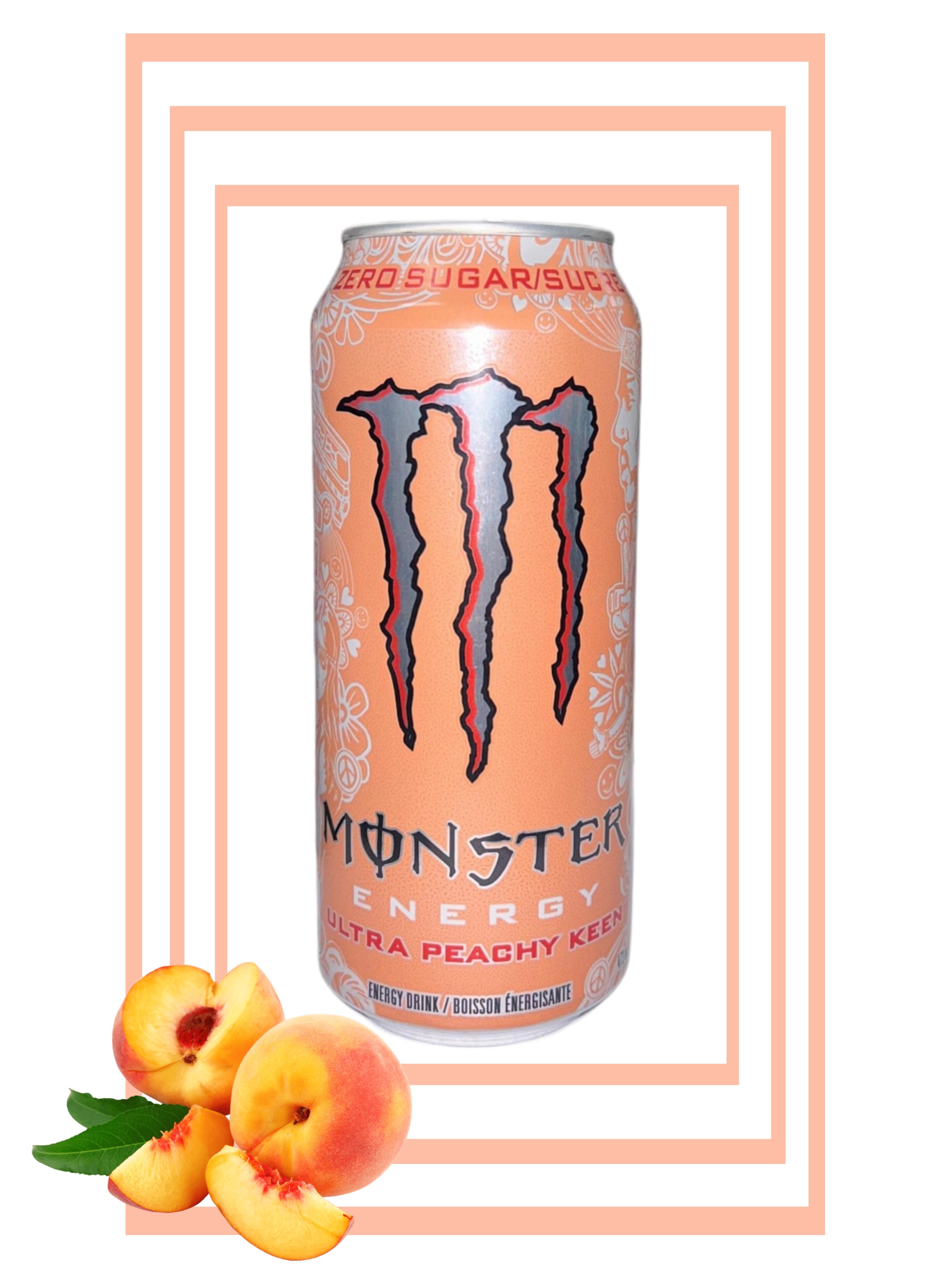 Get Your Peachy Boost with Monster Ultra Peachy Keen Energy Drink