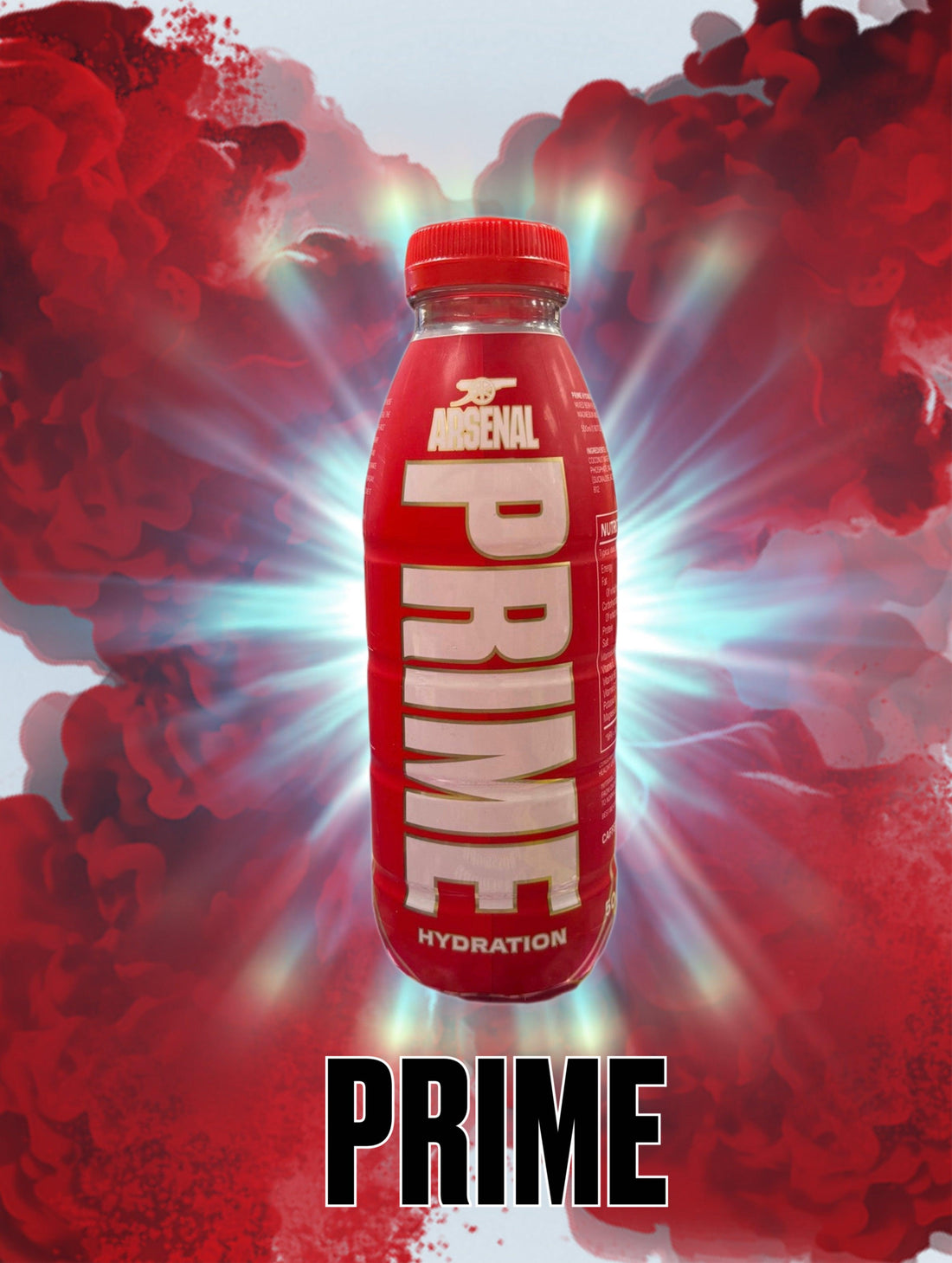 Prime Hydration Arsenal Limited Edition Drink: A Collaboration of Excellence - Extreme Snacks