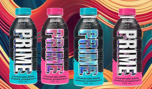 Prime Hydration X Drink: A Refreshing New Release with Unique Bottle Designs and Exciting Contest - Extreme Snacks