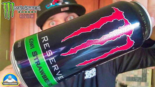 Reviewing Monster Energy Reserve Kiwi Strawberry - Extreme Snacks