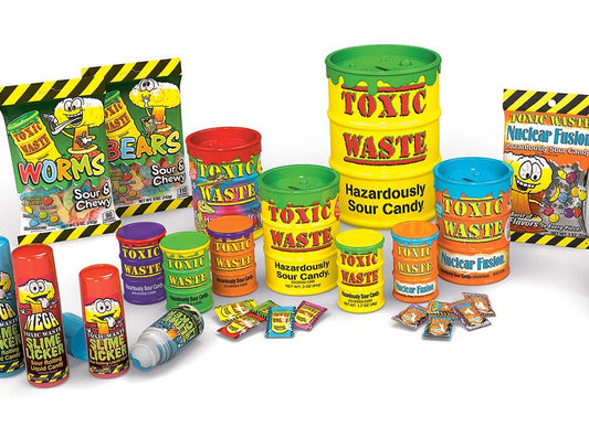 Toxic Waste: A Daring Confectionery Adventure into Extreme Flavors and Thrilling Experiences - Extreme Snacks