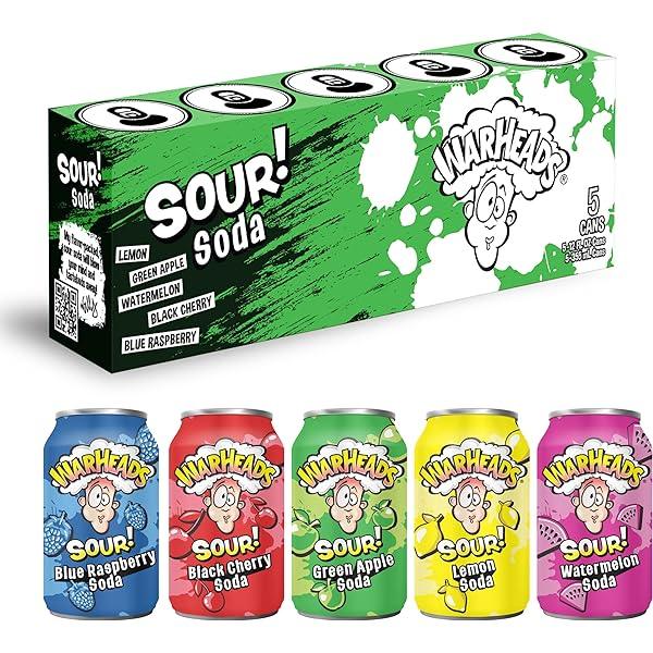 Warheads Sour Sodas Exploring the Extreme World of Tart and Tangy Ref