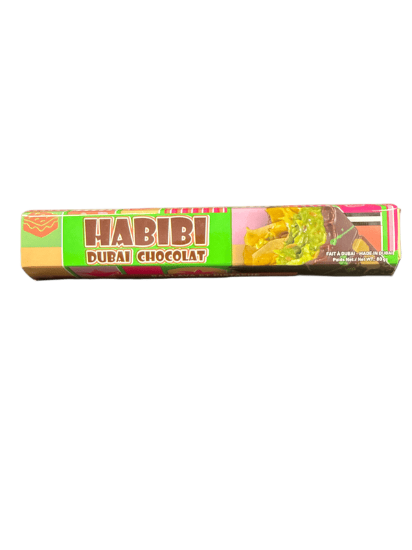 Habibi Dubai Chocolate Baklava And Pistachio Flavor 80G - U.A.E Edition