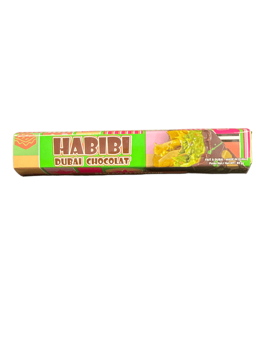 Habibi Dubai Chocolate Baklava And Pistachio Flavor 80G - U.A.E Edition
