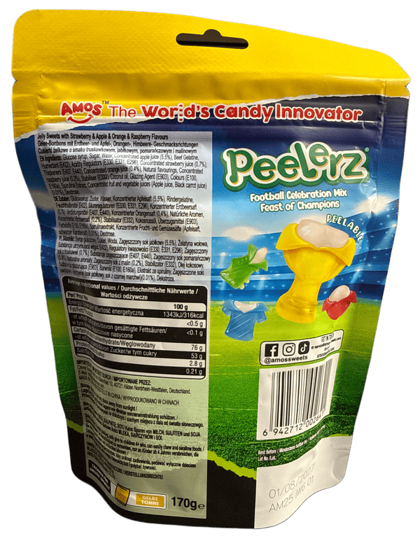 Peelerz Football Celebration Mix 170G - U.S Edition