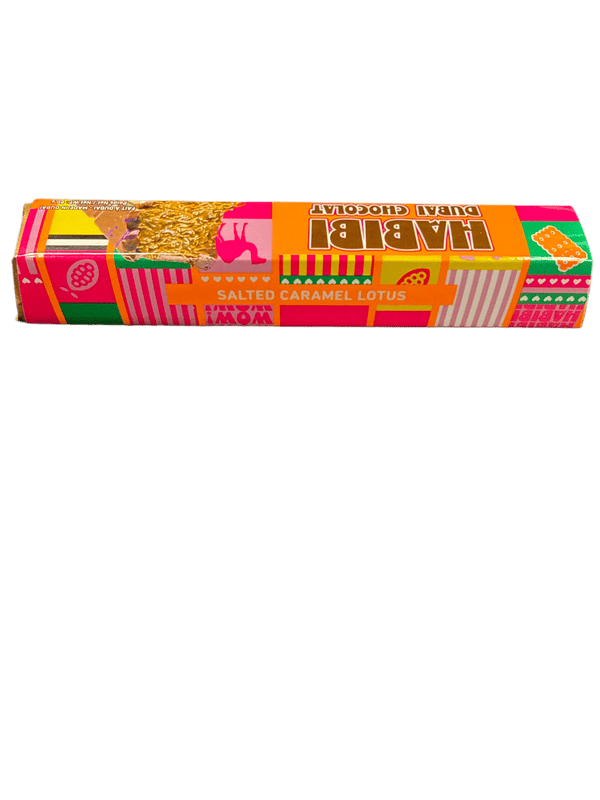 Habibi Dubai Chocolate Lotus Caramel Flavor 80G - U.A.E Edition