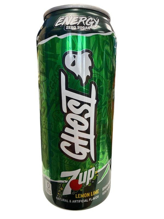 Ghost Zero Sugar Limited Edition 7UP Lemon Lime Energy Drink 473ML - U.S Edition