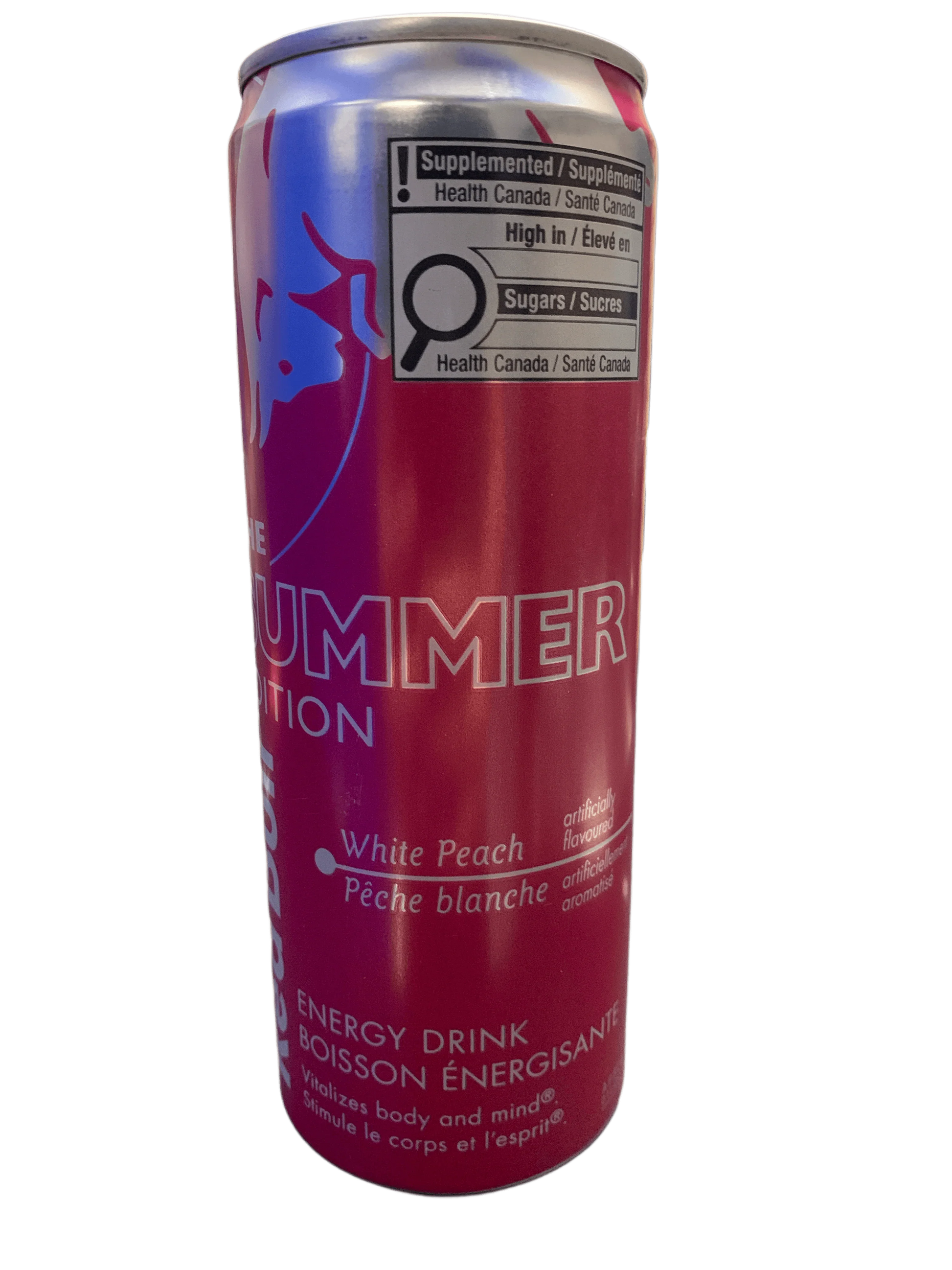 Red Bull Summer Edition White Peach Flavour 355ML - Canadian Edition