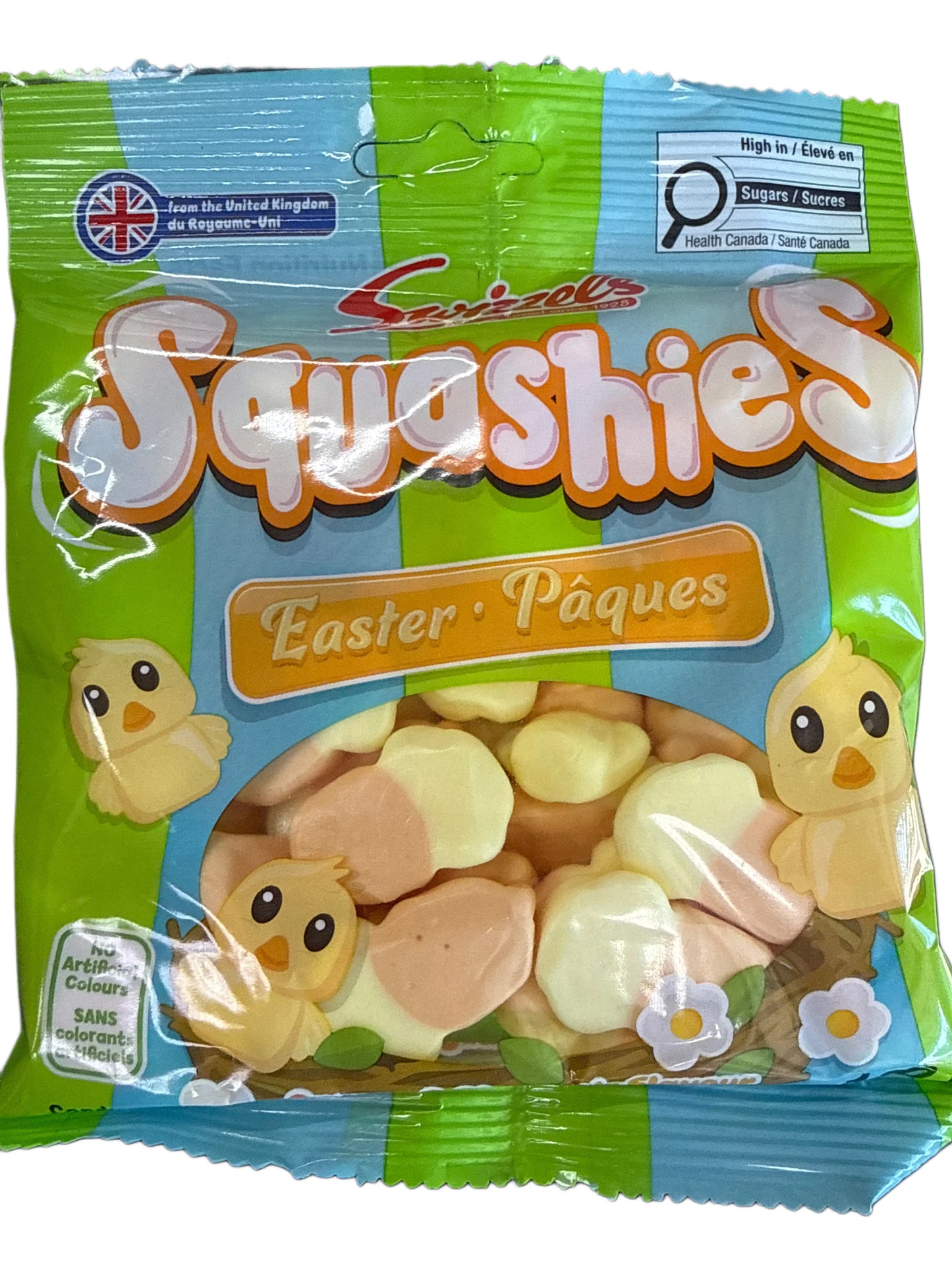Squashies Easter Chicks Candy 160G - U.K Edition