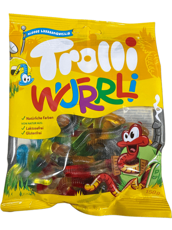 Trolli Gummy Worms 150G - German Edition
